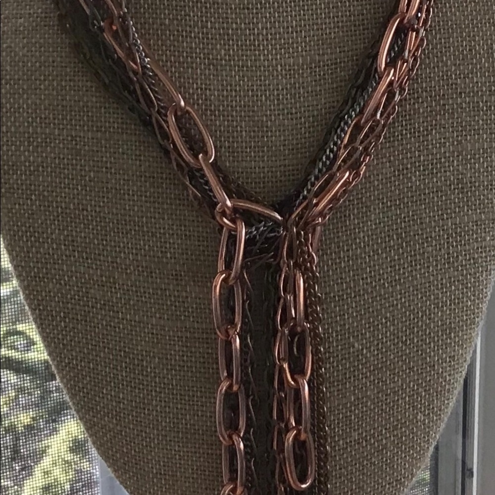 GEMMA REDUX Mixed Industrial Necklace